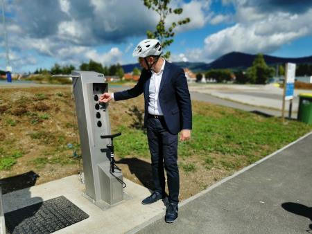 Nova servisna postaja za kolesa